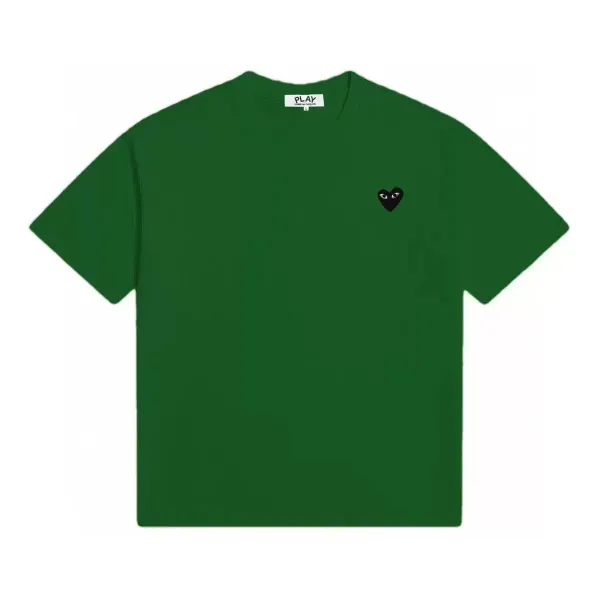 Comme des Garçons Play Heart Logo Yellow T-Shirt - 4