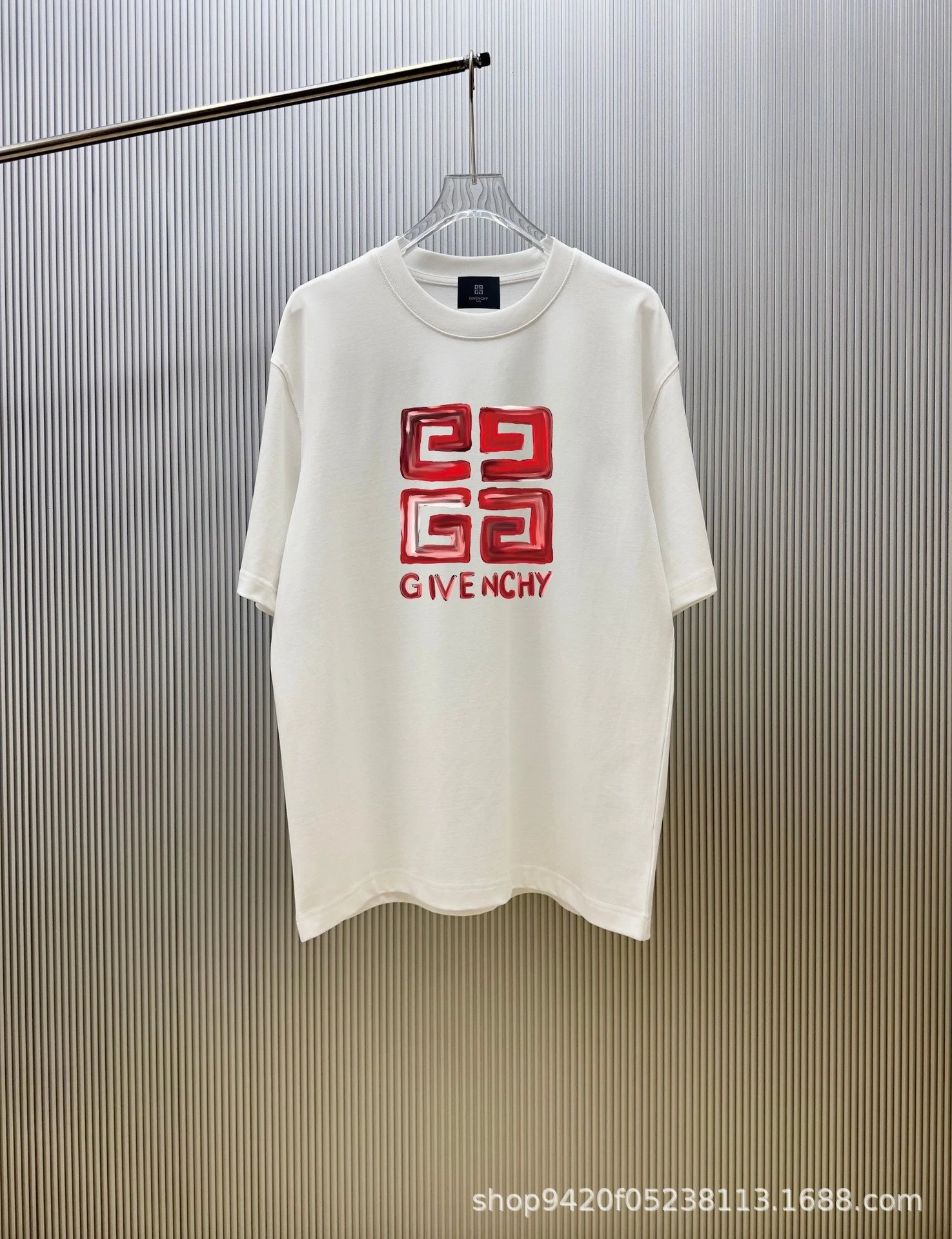 Givenchy 4G Logo Print Black T-Shirt - 6