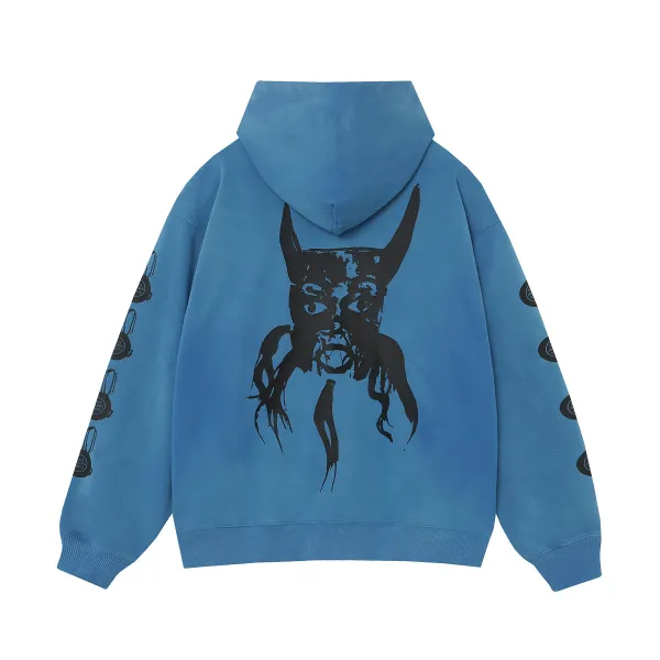 Design Oversized Hoodie Charcoal Gray Hoodie - 48