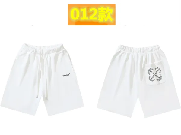 Off-White Logo Shorts White - 24