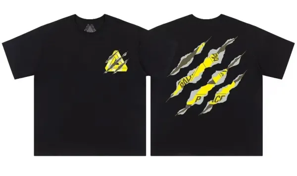Palace Skateboards Palace Tri-Force Triangle Logo White T-Shirt T-Shirts - 16