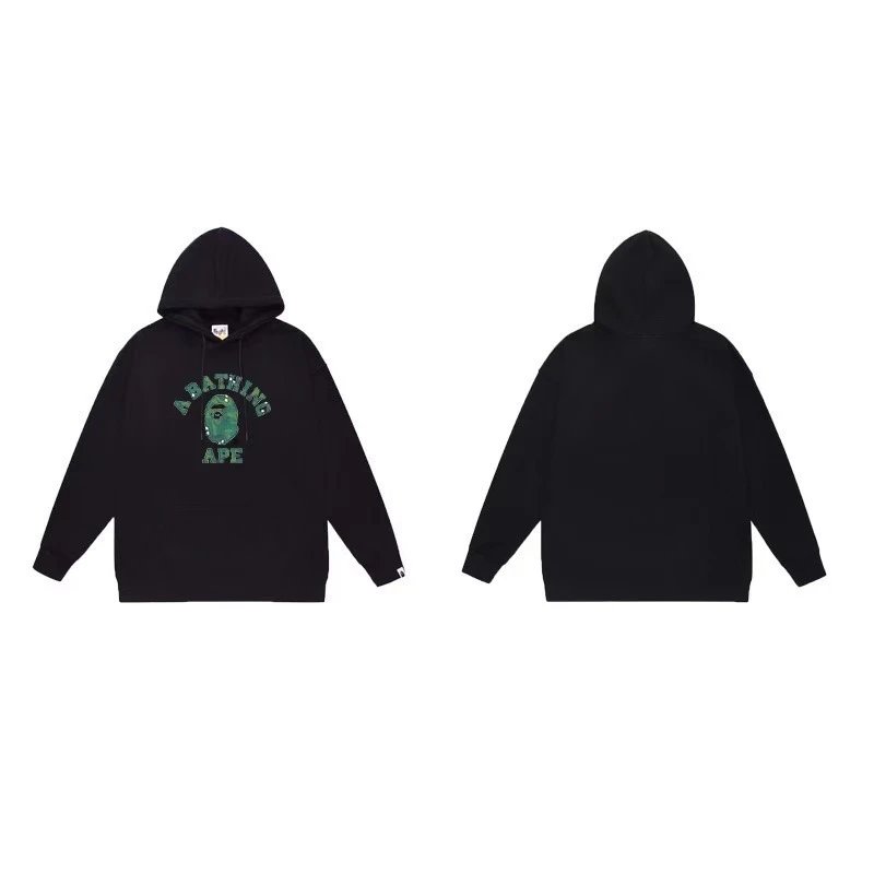A Bathing Ape x Sesame Street Baby Milo Hoodie Black - 35
