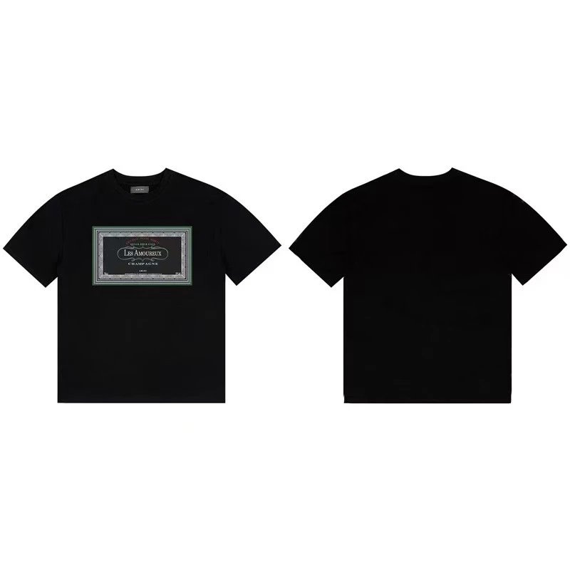 Amiri Architectural Print Black T-Shirt - 12