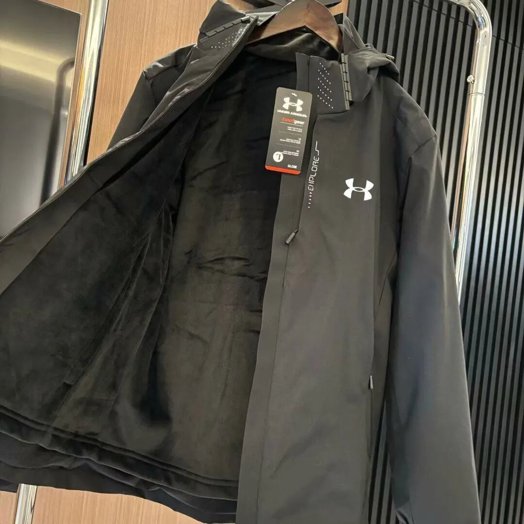 Under Armour Gray Outerwear.jacket - 9