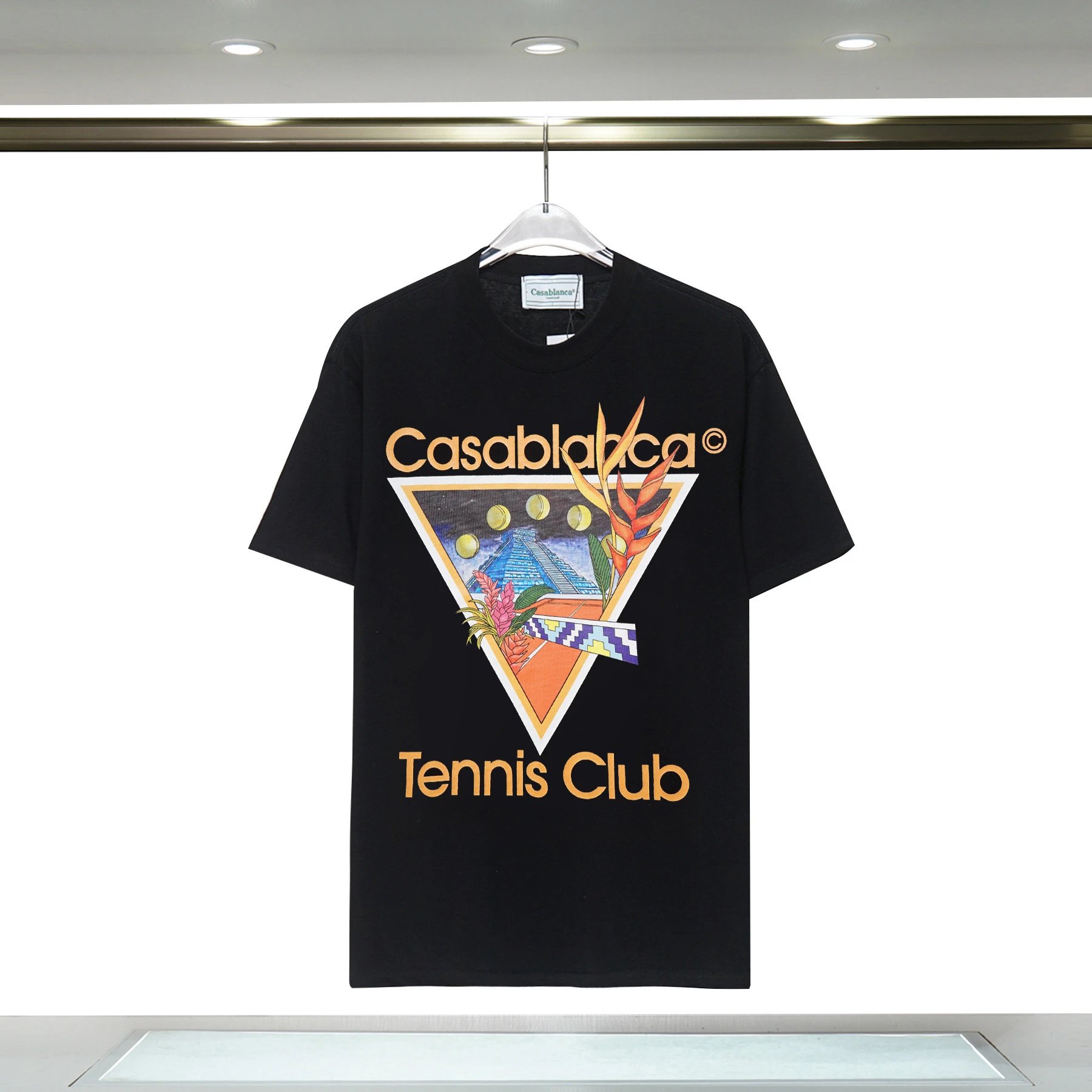 Casa Équipement Sportif Graphic Print Black T-Shirt - 5