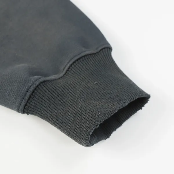 Design Oversized Hoodie Charcoal Gray Hoodie - 34