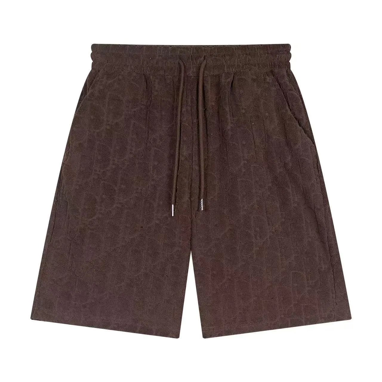 Dior Oblique Jacquard Shorts Brown - 7