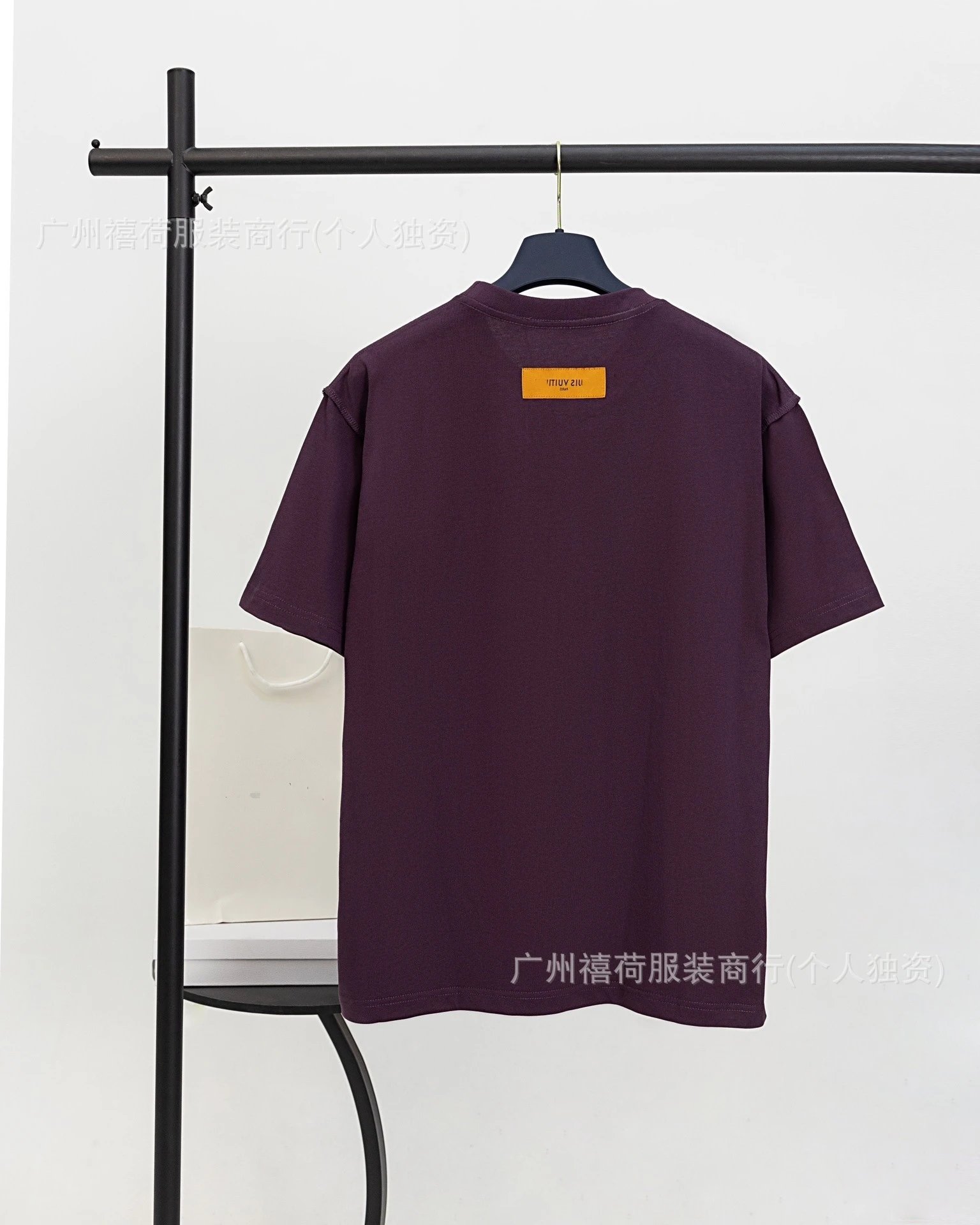 Louis Vuitton Embossed LV Logo T-Shirt Light Blue - 8