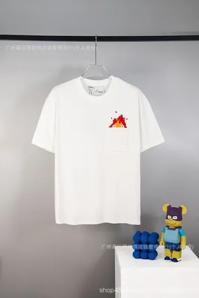 Loewe x The Simpsons Pocket T-Shirt White - 1