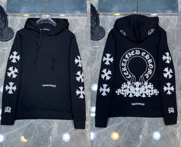 Chrome Hearts Spiderweb Hoodie Pink - 13