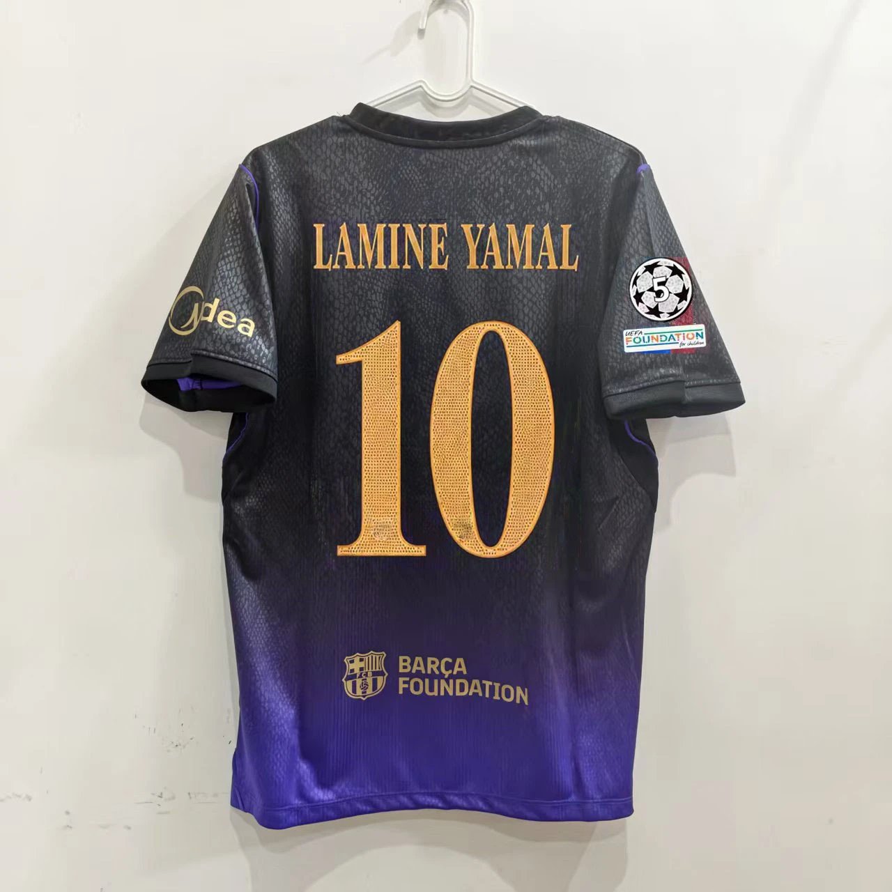 FC Barcelona Raphinha #11 Third Jersey Purple Gradient - 14