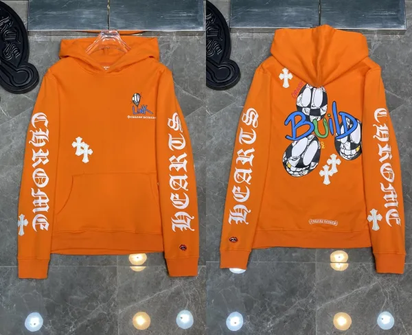 Chrome Hearts Spiderweb Hoodie Pink - 29