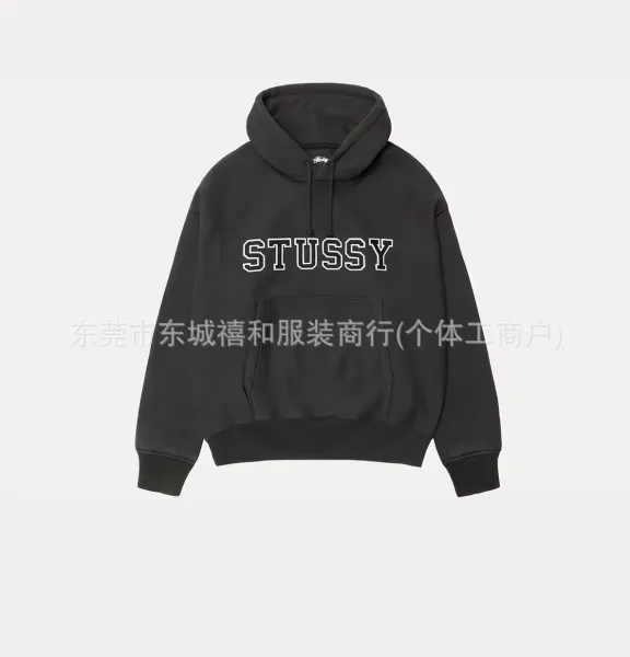 Stussy Logo Hoodie Navy - 25