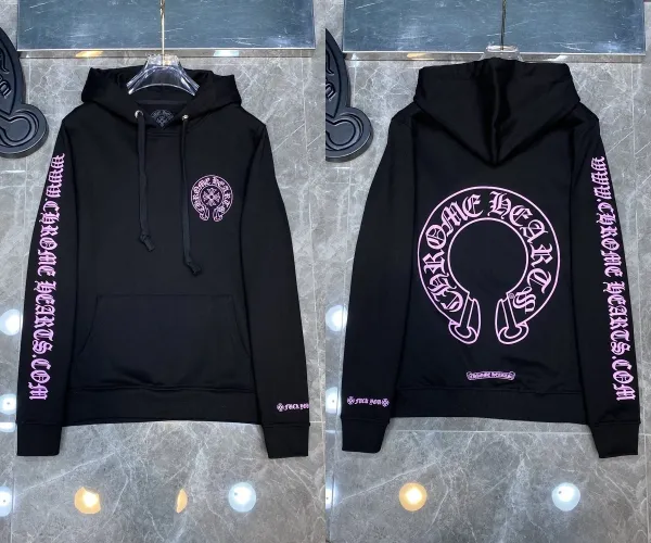 Chrome Hearts Spiderweb Hoodie Pink - 38