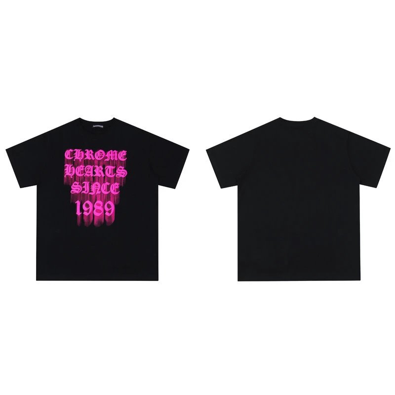 Chrome Hearts Floral Cross Logo White T-Shirt - 6