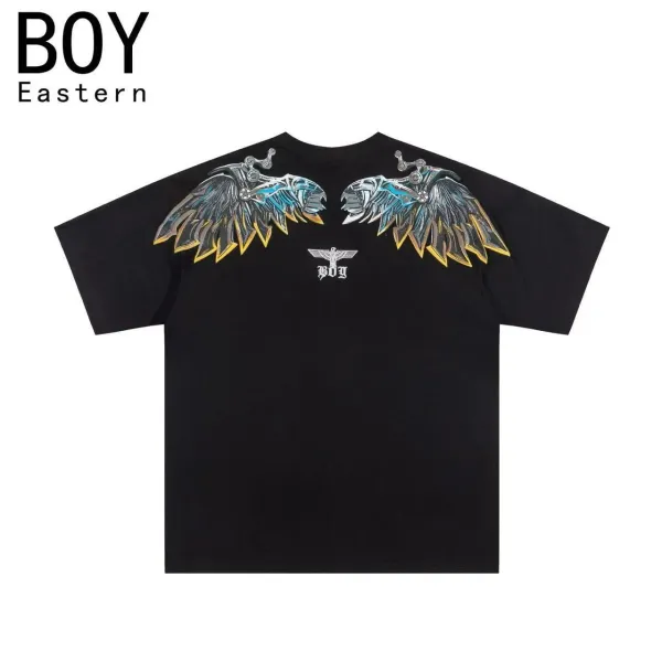 Design BOY London Angel Wings Graphic T-Shirt White T-Shirts - 5