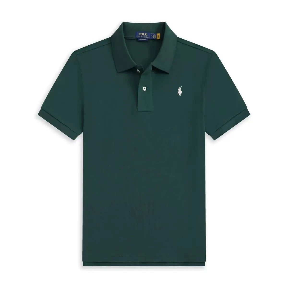 Polo Ralph Lauren Classic Fit Polo Navy Tops.polo - 6