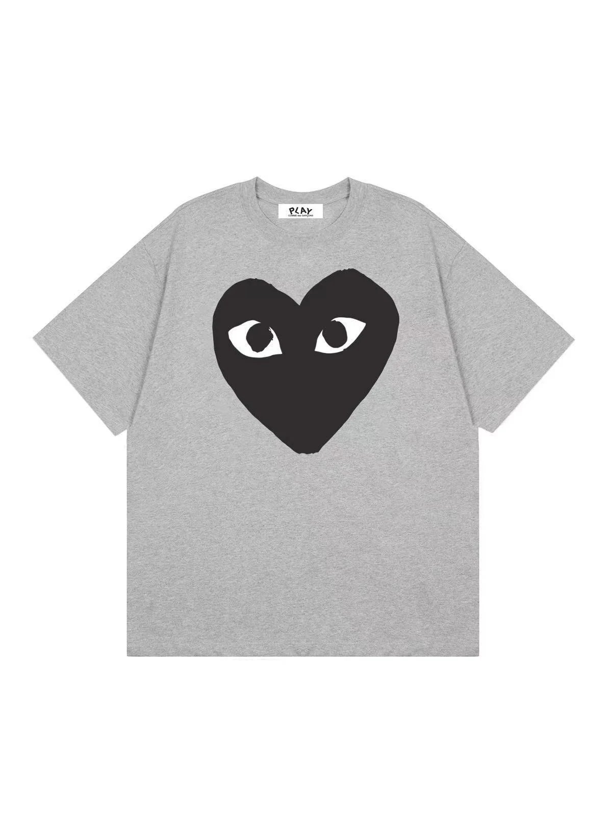 Comme des Garçons Play Polka Dot Heart White T-Shirt - 8