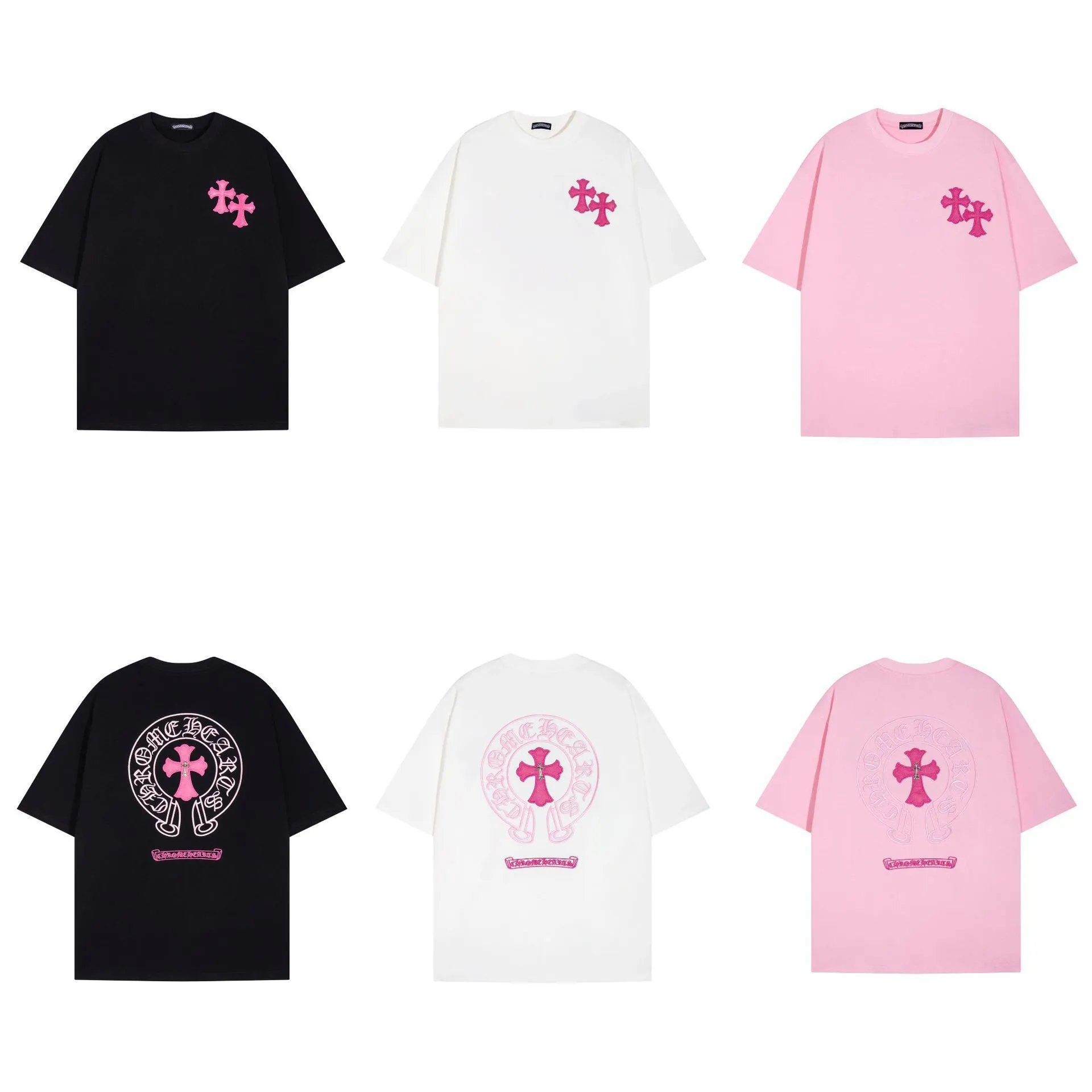 Chrome Hearts Floral Cross Logo White T-Shirt - 37