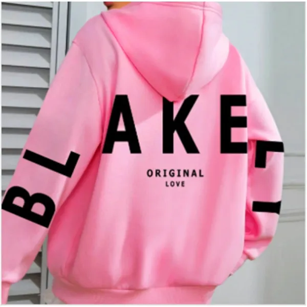 Design Blake Original Love Pink Hoodie - 1