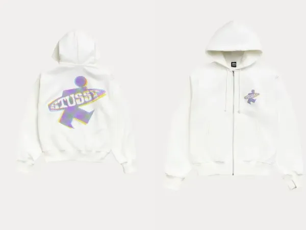 Stussy Logo Hoodie Navy - 36