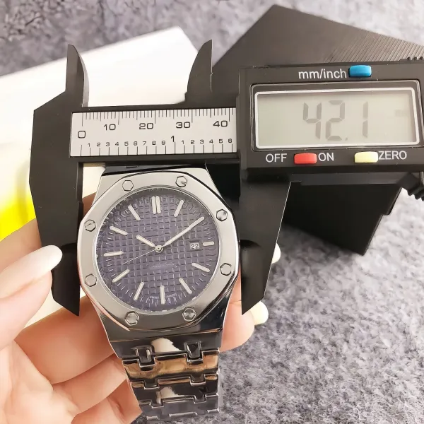 Audemars Piguet Royal Oak White Dial Silver Watch Watches - 10