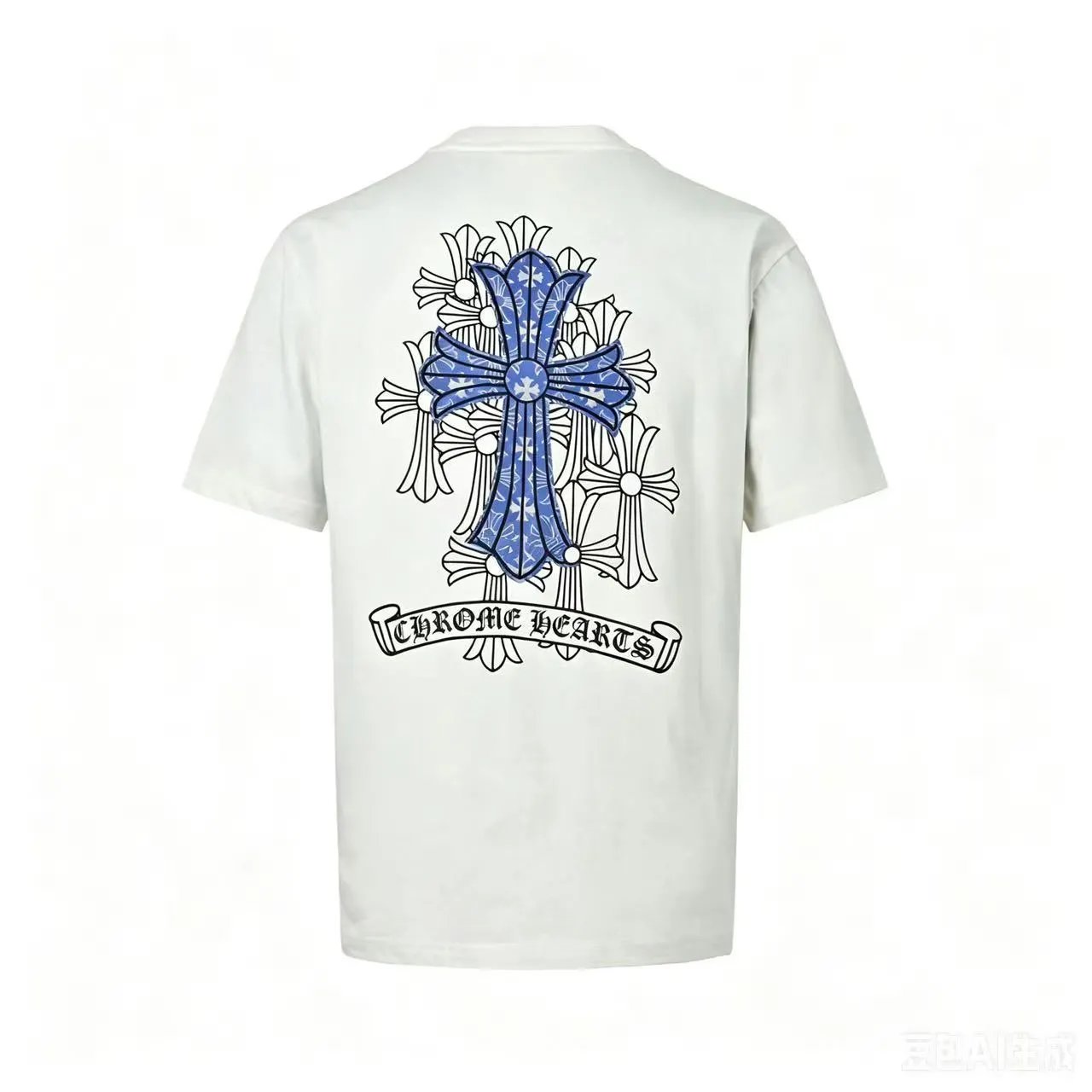 Chrome Hearts x Yungblud Cross Skull Wing T-Shirt Black - 45