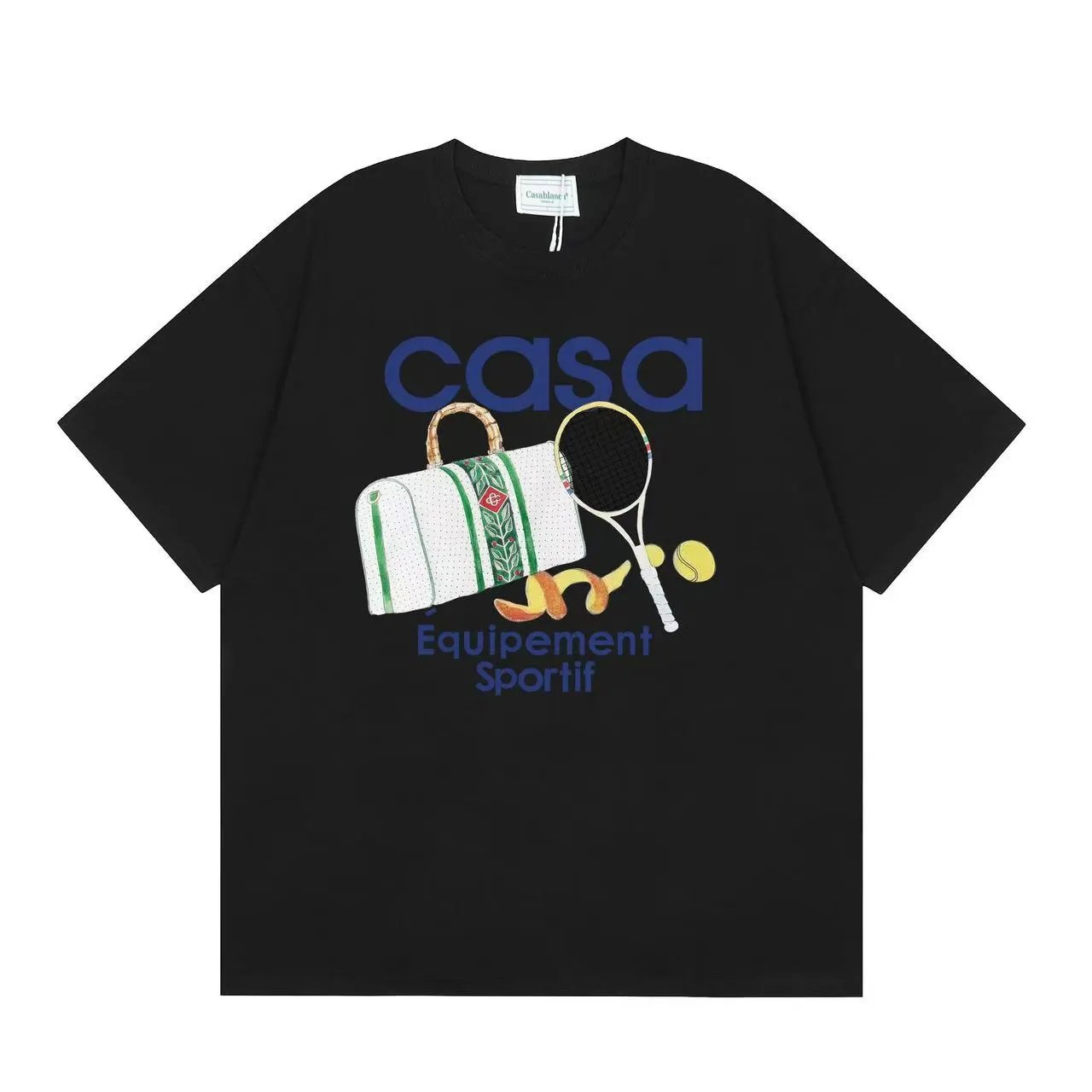 Casablanca Casa Blanca Graphic Print T-Shirt White - 25