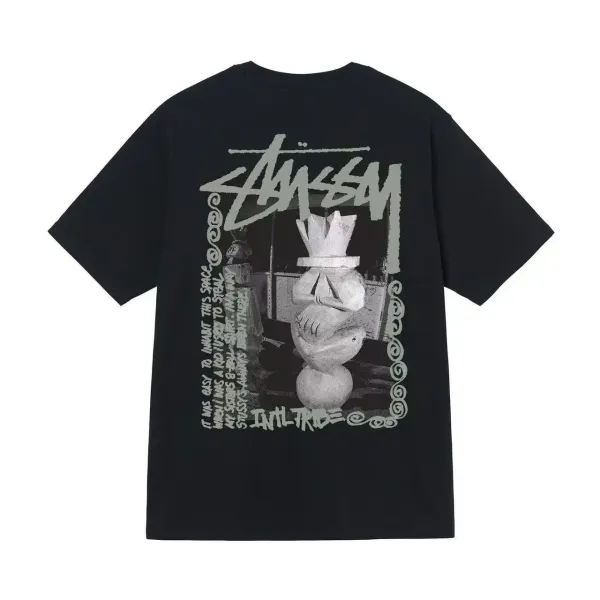 Stussy Wizard Graphic T-Shirt Black - 13