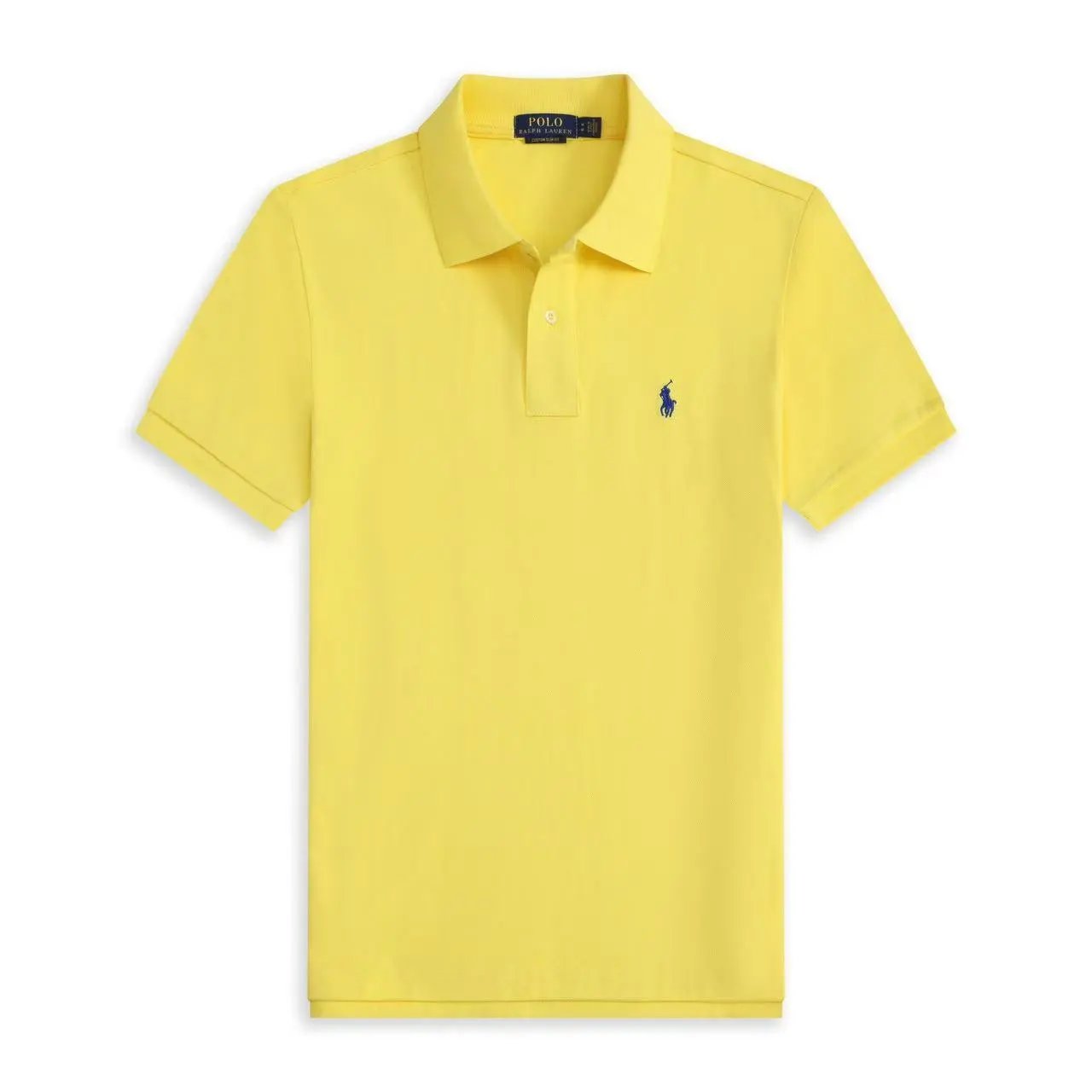 Polo Ralph Lauren Classic Fit Polo Navy Tops.polo - 5