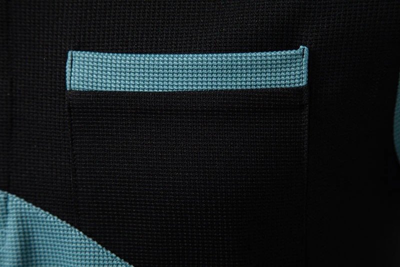 Design Color-Block Polo Shirt White Black Tops.polo - 33