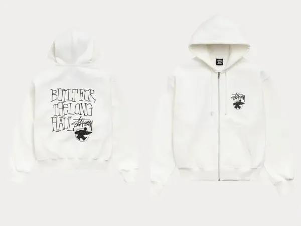 Stussy Logo Hoodie Navy - 35