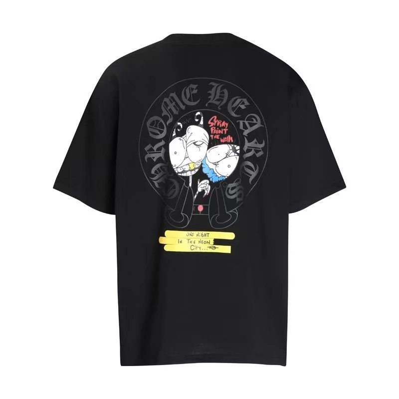 Chrome Hearts x Yungblud Cross Skull Wing T-Shirt Black - 40