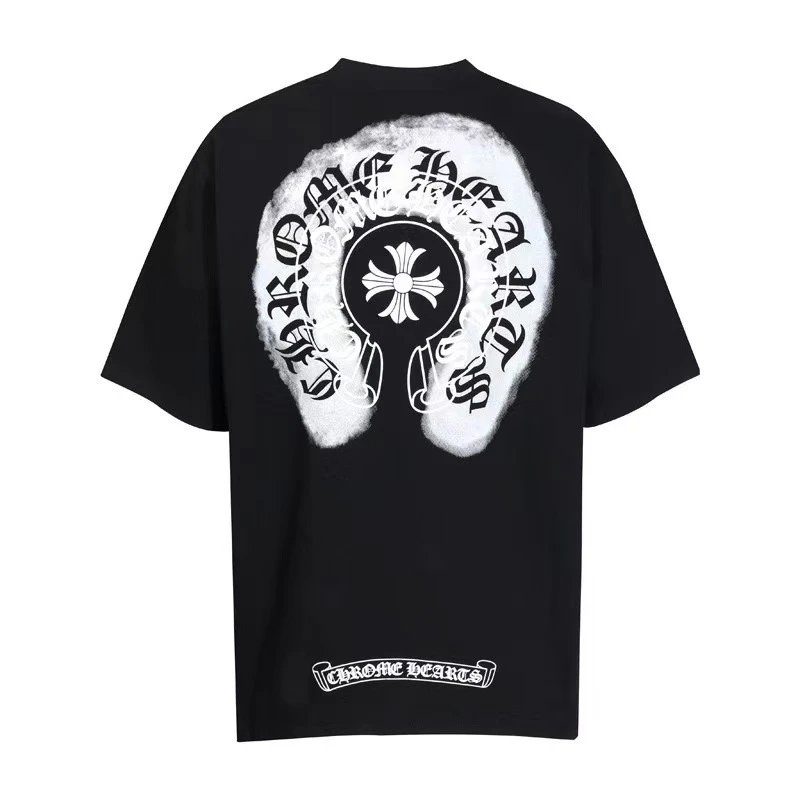 Chrome Hearts x Yungblud Cross Skull Wing T-Shirt Black - 35