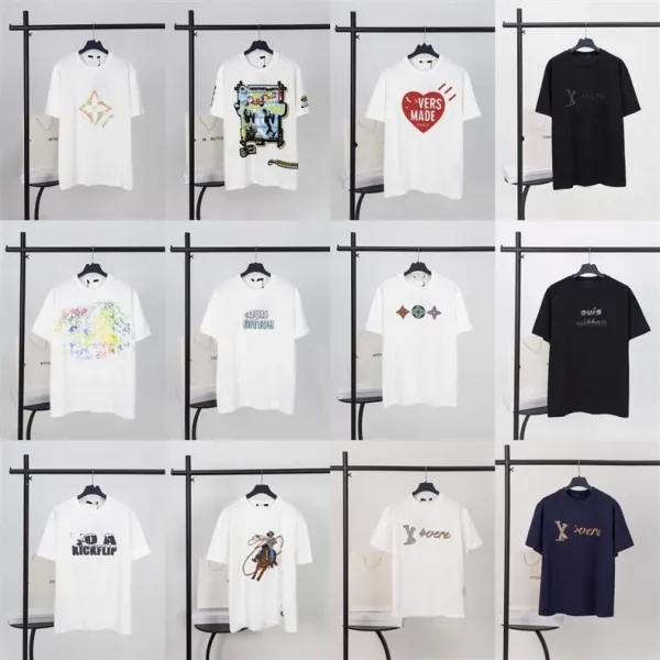 Design Graphic Print Oversized T-Shirt White - 6