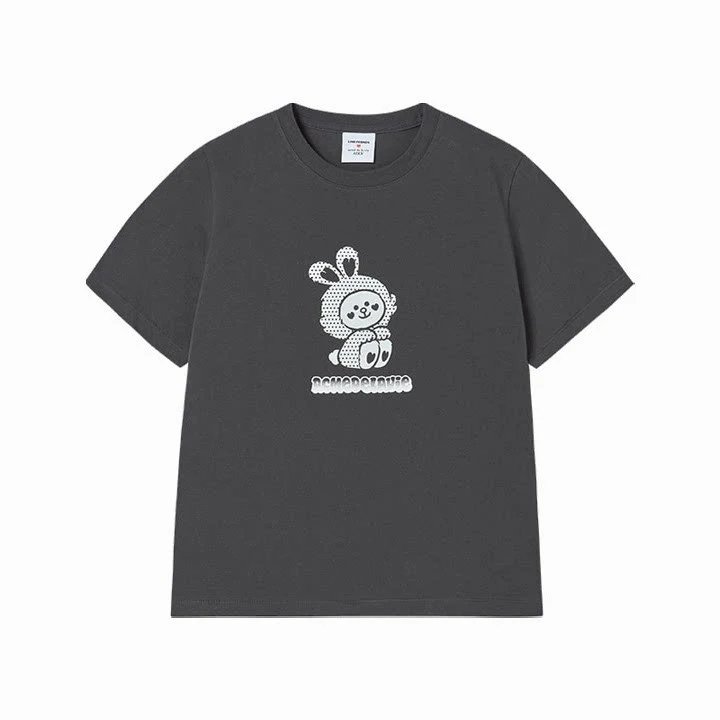 炭灰色（波点小兔）