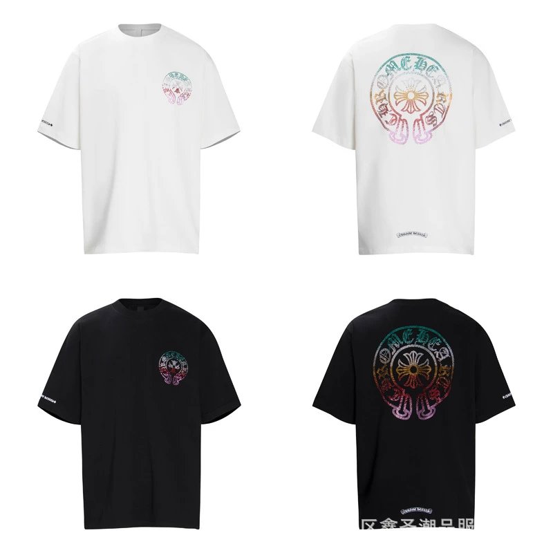 Chrome Hearts Scroll Banner White T-Shirt - 22