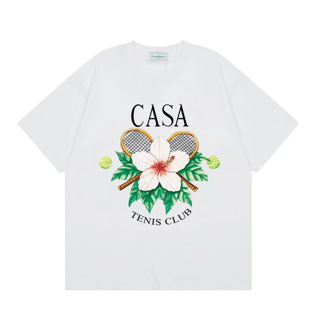 Casablanca Casa Blanca Graphic Print T-Shirt White - 16