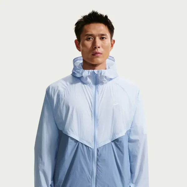 Nike Windrunner Jacket Light Blue Outerwear Windbreaker - 1