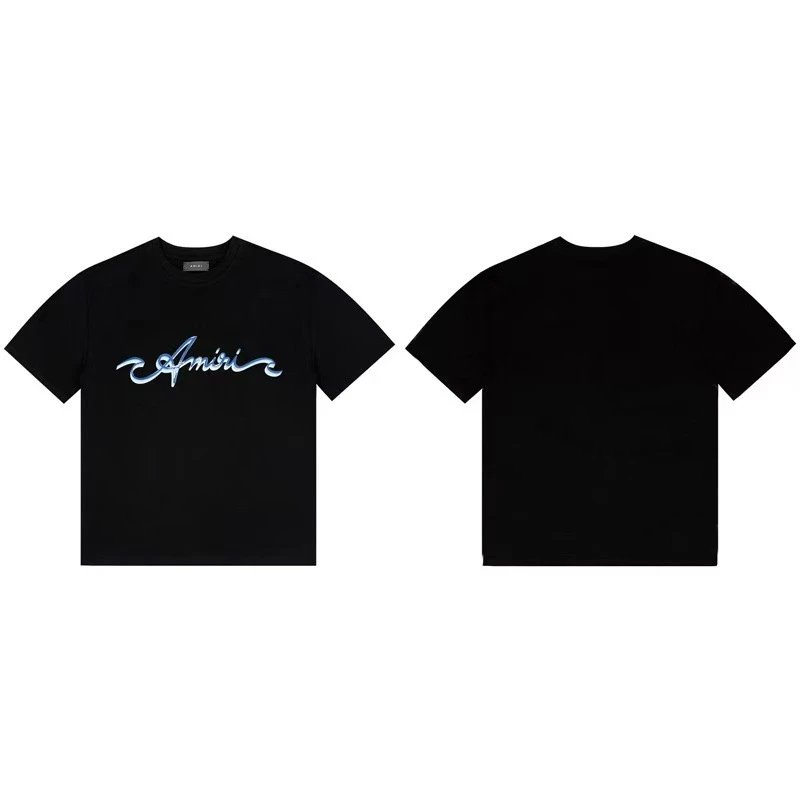 Amiri Architectural Print Black T-Shirt - 24