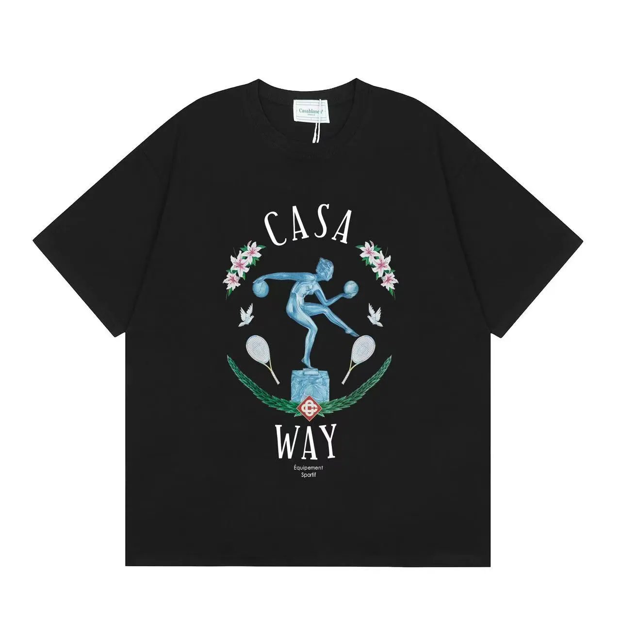 Casablanca Casa Blanca Graphic Print T-Shirt White - 26
