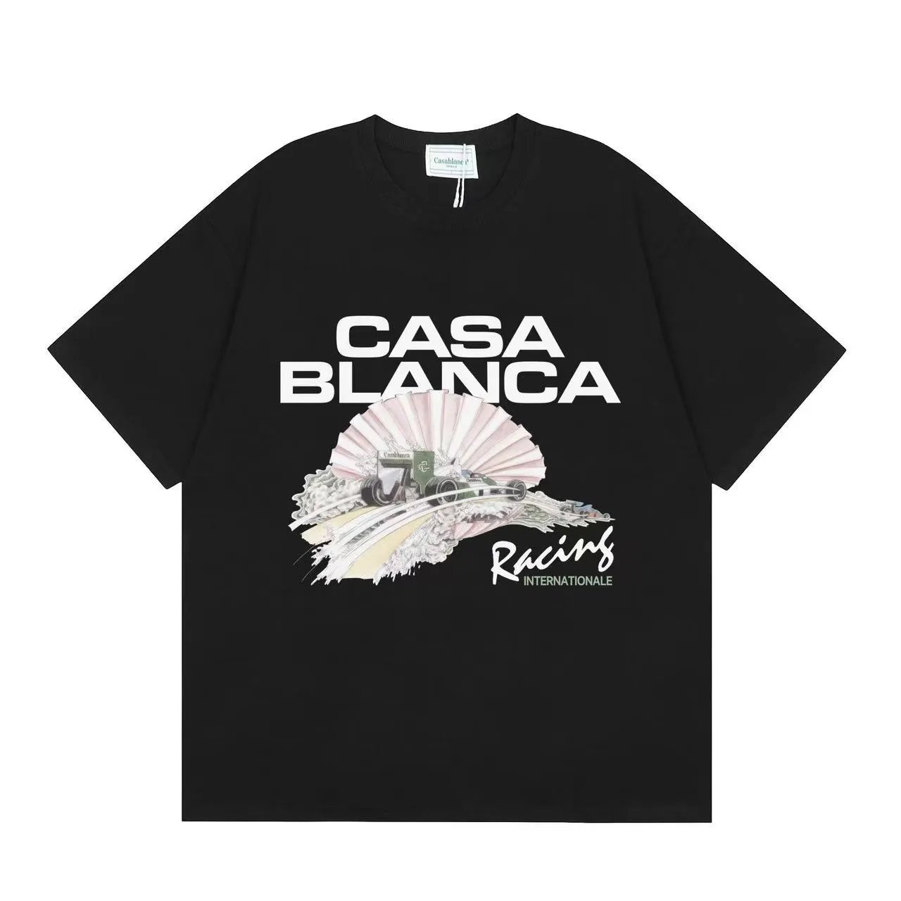 Casablanca Casa Blanca Graphic Print T-Shirt White - 28