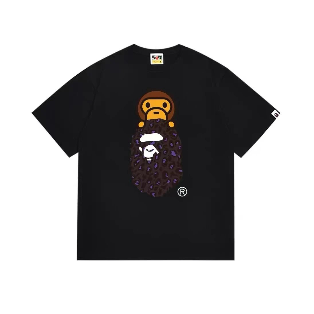 A Bathing Ape x PUBG Mobile Together Strong Camo Print White T-Shirt - 20