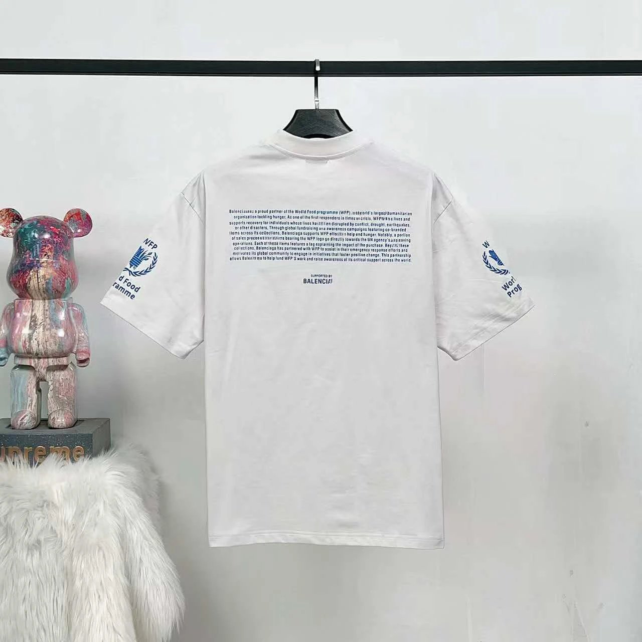 WFP x Balenciaga Collaboration White T-Shirt - 13