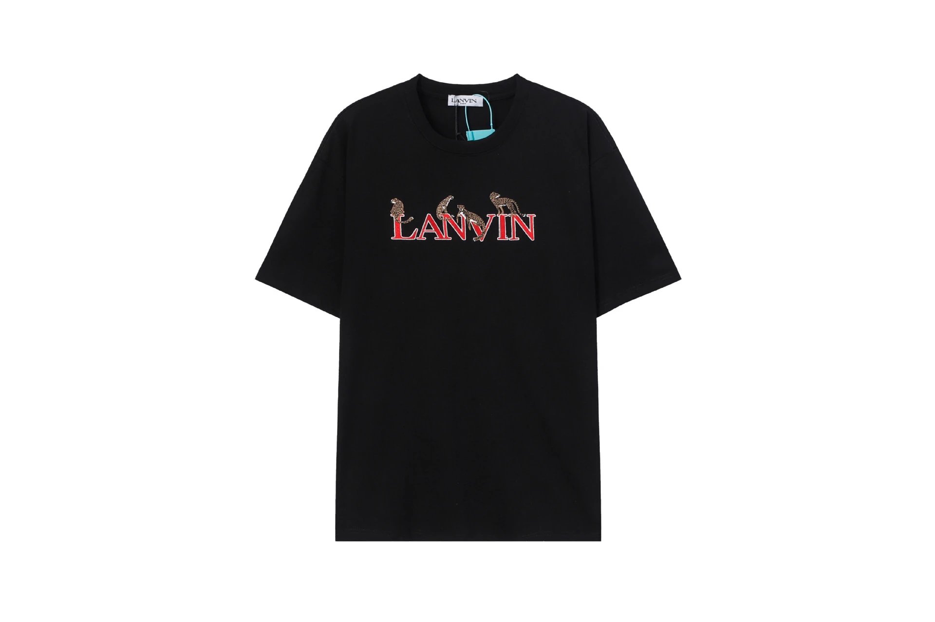 Lanvin x Gallery Dept Art On Display Paint Splatter Beige T-Shirt - 14