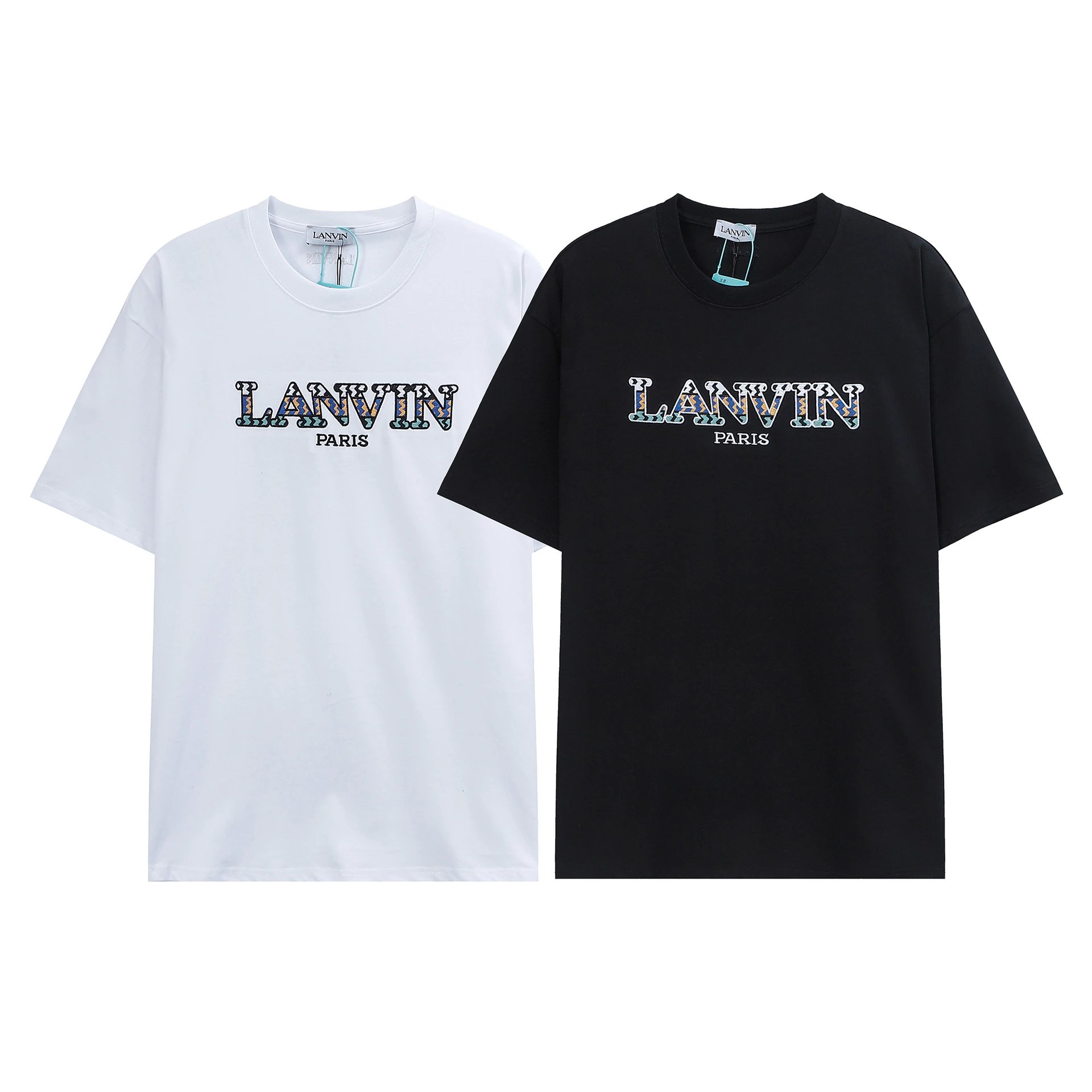 Lanvin x Gallery Dept Art On Display Paint Splatter Beige T-Shirt - 15