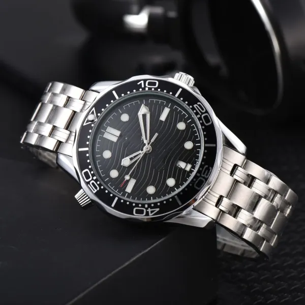 Omega Seamaster Diver 300M Blue Dial Stainless Steel Watch Watches - 6