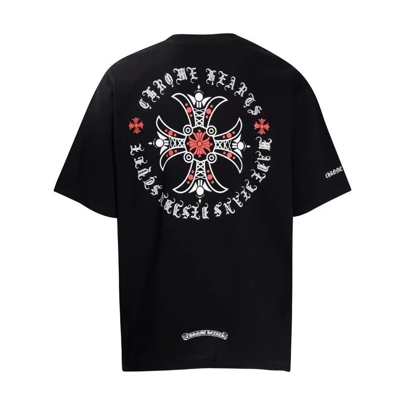 Chrome Hearts x Yungblud Cross Skull Wing T-Shirt Black - 22