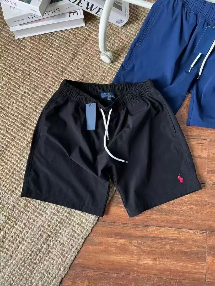 Polo Ralph Lauren Classic Fit Swim Trunks Blue Shorts - 5