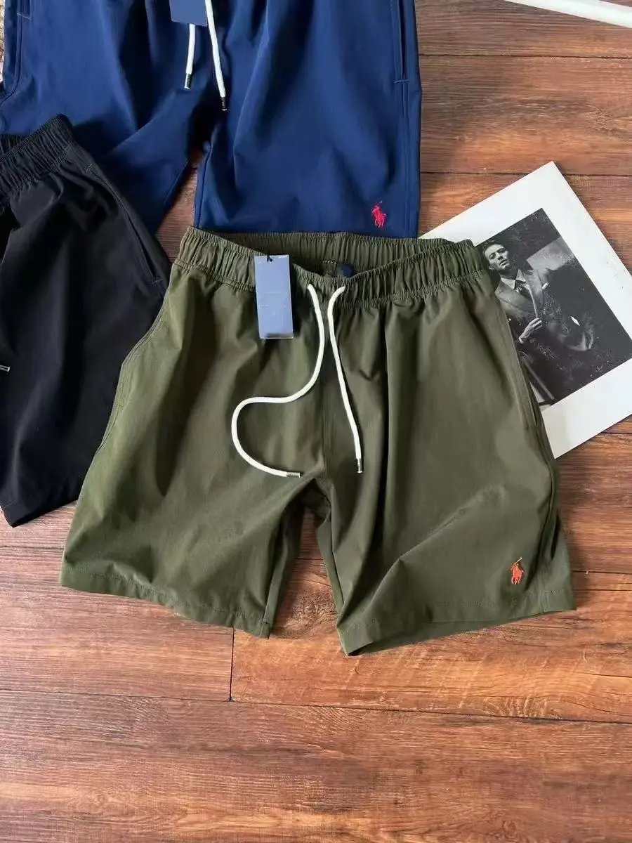 Polo Ralph Lauren Classic Fit Swim Trunks Blue Shorts - 9